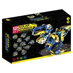 Johnco 12-in-1 Solar-Powered Hydraulic Robot Construction Kit 9 Johnco 12-in-1 Solar-Powered Hydraulic Robot Construction Kit