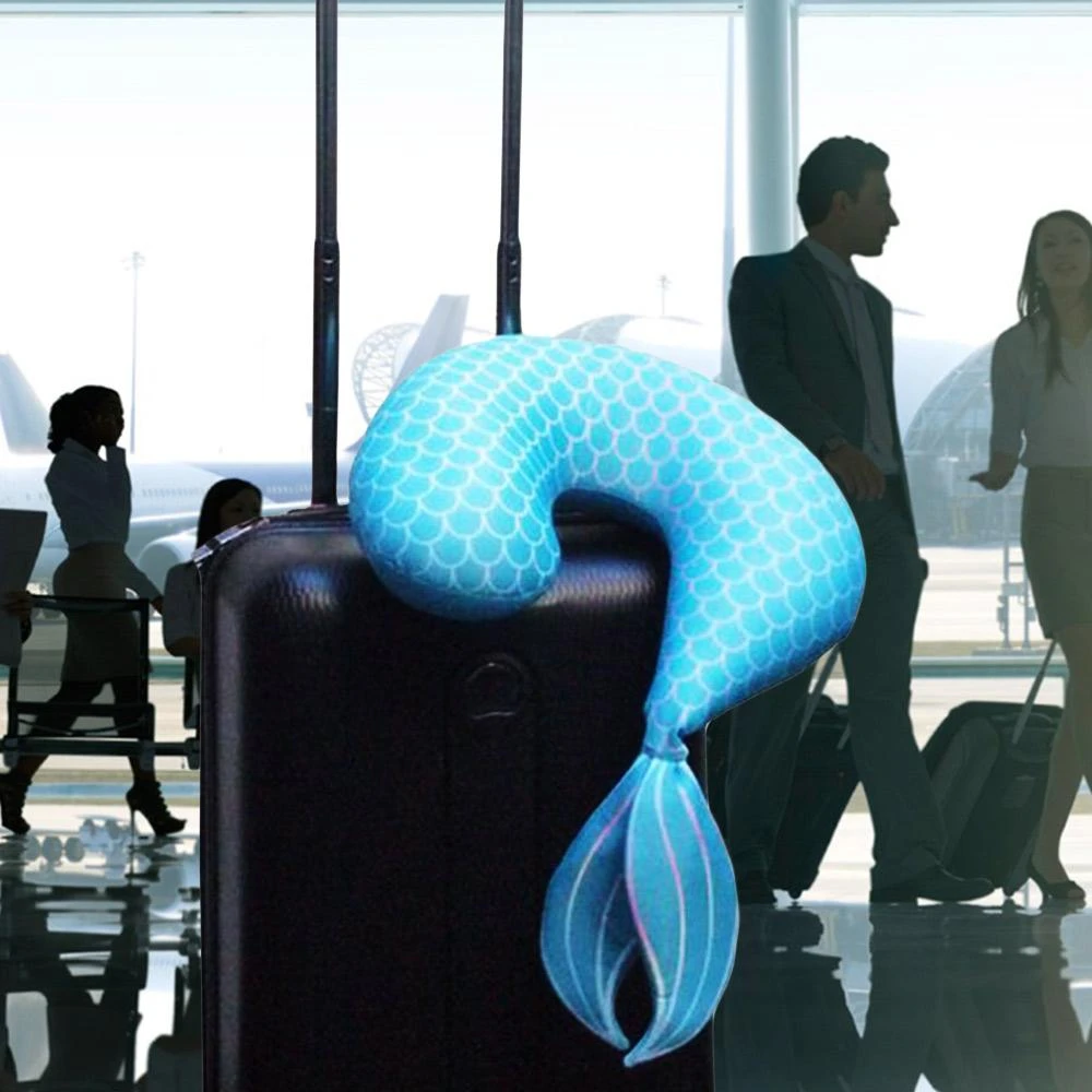 William Valentine Travel Gifts Mermaid Tail Travel Neck Pillow 3 William Valentine Travel Gifts Mermaid Tail Travel Neck Pillow