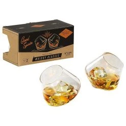 Designworks Collective Executive Gifts Gentlemen's Hardware Rocking Whisky Glasses 13 Designworks Collective Executive Gifts Gentlemen's Hardware Rocking Whisky Glasses