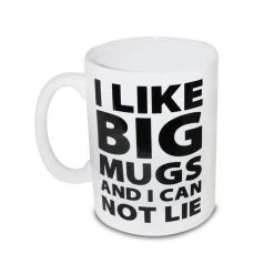 William Valentine Gigantic 'I Like Big Mugs' 1.8L Mug Giant Products