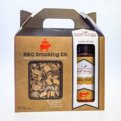 Hot Shots BBQ Smoking Kit - Smokin' Beef, Fiery Lamb Or Spicy Pork