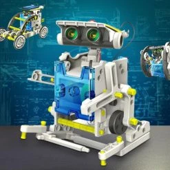 Johnco 14-in-1 Solar Robot Construction Kit | 4M Kidz Gifts For Boys