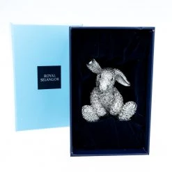 Royal Selangor Hazel Rabbit Pewter Figurine