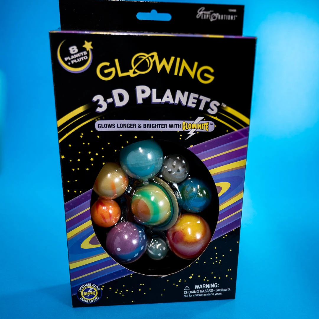 Jedko Glow In The Dark 3D Planets Miniature Products 3 Jedko Glow In The Dark 3D Planets Miniature Products
