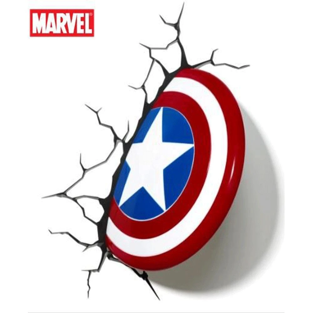 PMG Marvel Captain America Shield 3D Deco Light 4 PMG Marvel Captain America Shield 3D Deco Light
