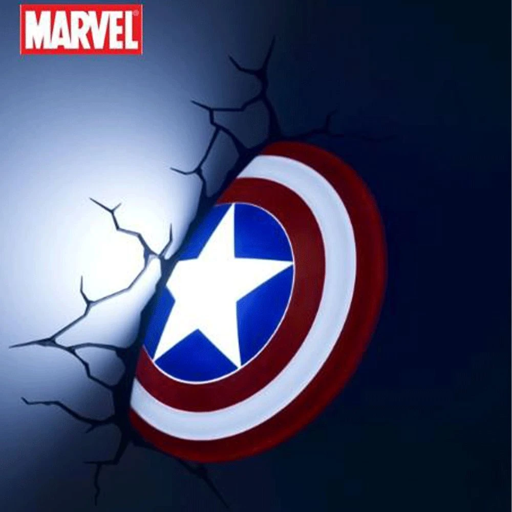 PMG Marvel Captain America Shield 3D Deco Light 3 PMG Marvel Captain America Shield 3D Deco Light