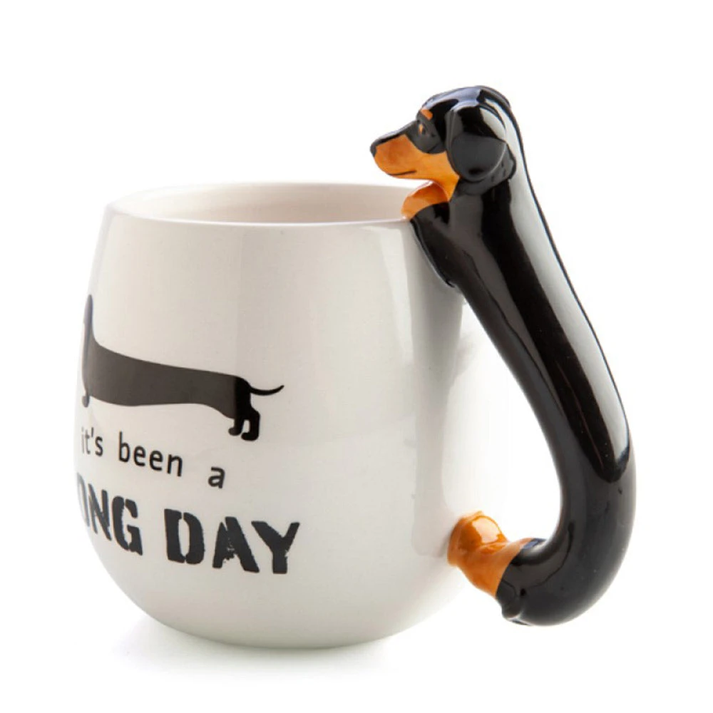 Mdi 3D Dachshund Handle Coffee Mug Mugs 5 Mdi 3D Dachshund Handle Coffee Mug Mugs