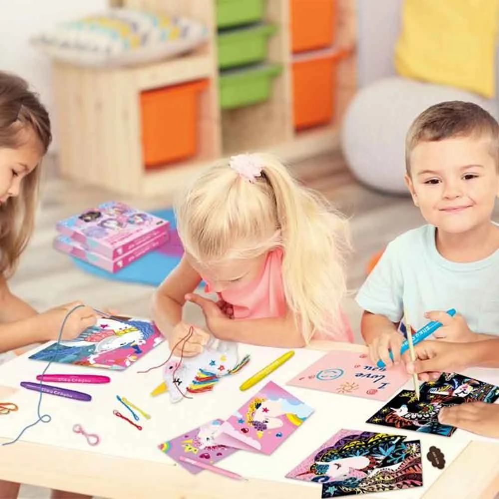 Johnco 4-in-1 Unicorn Craft Kit 4 Johnco 4-in-1 Unicorn Craft Kit