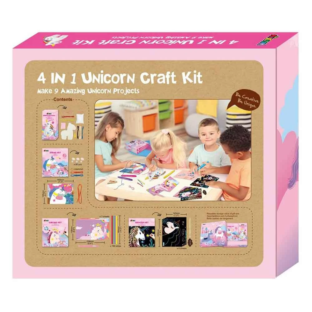 Johnco 4-in-1 Unicorn Craft Kit 5 Johnco 4-in-1 Unicorn Craft Kit