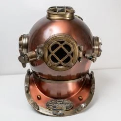 Vintage Nautical Replica Life Size Antique Divers Helmet Man Cave Gifts