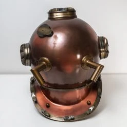 Vintage Nautical Replica Life Size Antique Divers Helmet Man Cave Gifts
