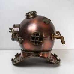 Vintage Nautical Replica Life Size Antique Divers Helmet Man Cave Gifts