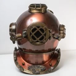 Vintage Nautical Replica Life Size Antique Divers Helmet Man Cave Gifts