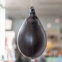 Indepal Man Cave Gifts Vintage Style Leather Boxing Speed Bag
