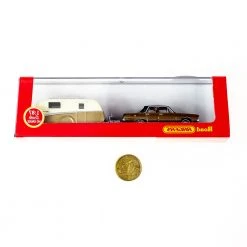 Cooee Classics Travel Gifts 1970 Valiant VG Regal With Caravan 1:87 Scale Die Cast Model 15 Cooee Classics Travel Gifts 1970 Valiant VG Regal With Caravan 1:87 Scale Die Cast Model