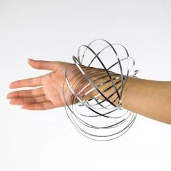 Heebiejeebies Kinetic Rings Spiralling Metal Coil Toy Gifts For Girls