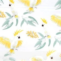 IsAlbi Australian Native Birds Reusable Zip Snack Bags | Set Of 8