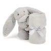 IsAlbi Jellycat Silver Bashful Bunny Soother 2 IsAlbi Jellycat Silver Bashful Bunny Soother