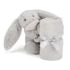 IsAlbi Jellycat Silver Bashful Bunny Soother