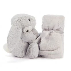IsAlbi Jellycat Silver Bashful Bunny Soother