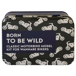 IsAlbi Miniature Products Born To Be Wild Motorbike Model In A Tin
