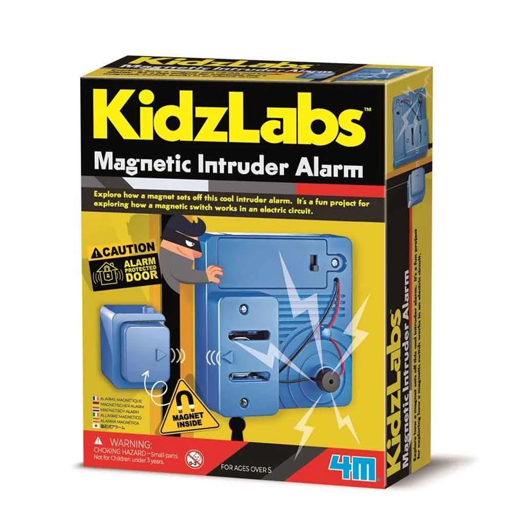 Johnco Gifts For Boys Make Your Own Magnetic Intruder Alarm Kit 3 Johnco Gifts For Boys Make Your Own Magnetic Intruder Alarm Kit
