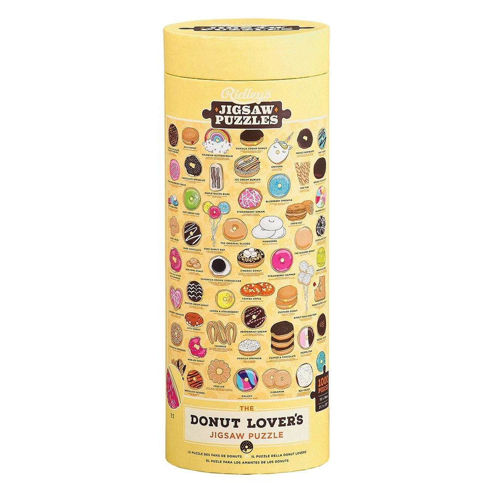 IsAlbi Donut Lover's 1000 Piece Puzzle 5 IsAlbi Donut Lover's 1000 Piece Puzzle
