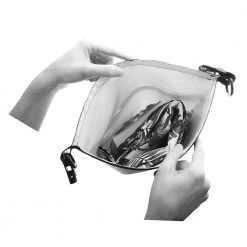 IsAlbi Travel Gifts Black & White Beach 10L Dry Bag