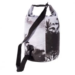 IsAlbi Travel Gifts Black & White Beach 10L Dry Bag