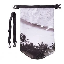 IsAlbi Travel Gifts Black & White Beach 10L Dry Bag