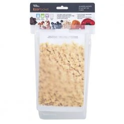 IsAlbi EcoPocket Tall Reusable 2 Pack Pouch | 1L Or 2L Travel Gifts