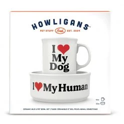 IsAlbi I Love My Dog Mug & Dog Bowl Set