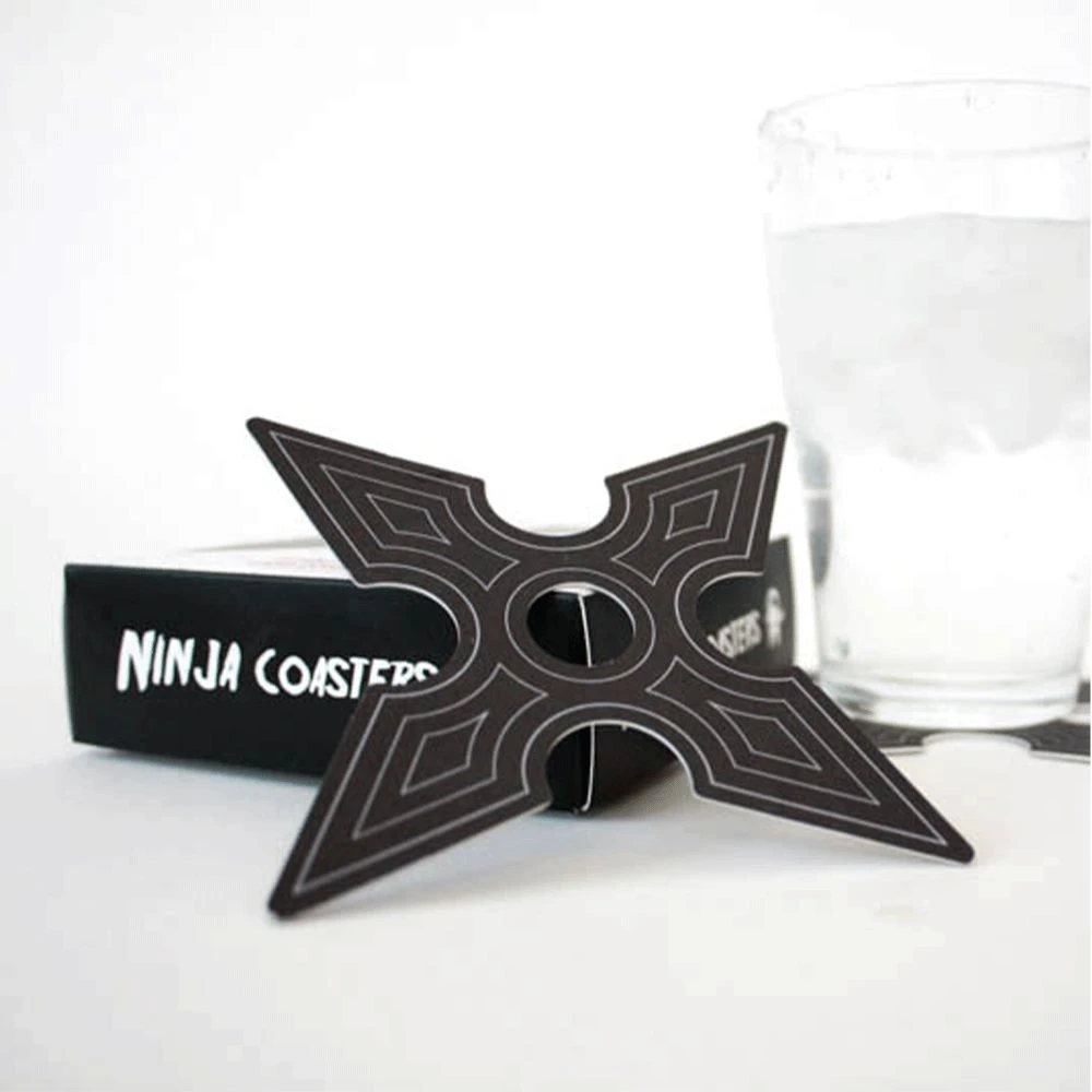 William Valentine Ninja Throwing Star Coasters Set Of 24 Man Cave Gifts 4 William Valentine Ninja Throwing Star Coasters Set Of 24 Man Cave Gifts