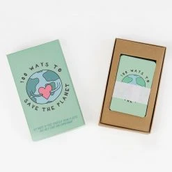 William Valentine Gifts For Sisters 100 Ways To Save The Planet Cards