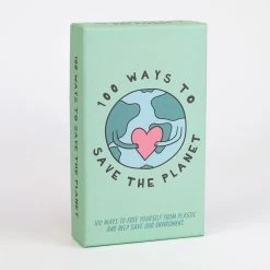 William Valentine Gifts For Sisters 100 Ways To Save The Planet Cards