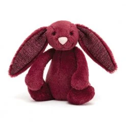 IsAlbi Jellycat Bashful Sparkly Cassis Bunny | 2 Sizes! Baby Shower Gifts