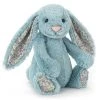 IsAlbi Baby Shower Gifts Jellycat Medium Blossom Aqua Bunny 2 IsAlbi Baby Shower Gifts Jellycat Medium Blossom Aqua Bunny