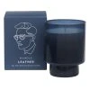 IsAlbi Mandle Leather Scented Candle Man Cave Gifts