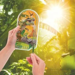 IsAlbi Jurassic Adventure Handheld Pinball Game Gifts For Boys