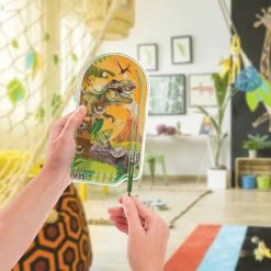 IsAlbi Jurassic Adventure Handheld Pinball Game Gifts For Boys