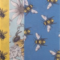 IsAlbi Reusable Beeswax Food Wraps - Set Of 3