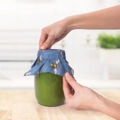 IsAlbi Reusable Beeswax Food Wraps - Set Of 3