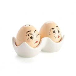 Mdi Egg Heads Salt & Pepper Shaker Set
