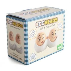 Mdi Egg Heads Salt & Pepper Shaker Set 13 Mdi Egg Heads Salt & Pepper Shaker Set