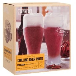 Outliving Set Of 2 Chilling Beer Glasses Beer Gifts