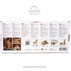 Man Cave Gifts Ugears Mechanical Tower Windmill Model Kit