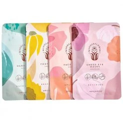 IsAlbi Gifts For Sisters Wanderflower Sheet Mask Set Of 4