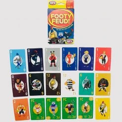 VR Distribution BBQ Gifts AFL Footy Feud Card Game