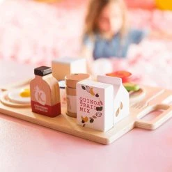 Make Me Iconic Healthy Tummy Brekkie Wooden Kids' Play Set Foodie