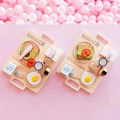 Make Me Iconic Healthy Tummy Brekkie Wooden Kids' Play Set Foodie
